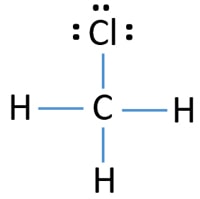 CH3Cl Chloromethane lewis structure